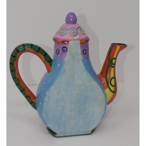 Milson & Louis Floral Design Hand Painted Teapot RARE - Picture 7 of 11